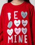 Kidz Too Top Bottom Set Piyama Long Sleeve Be Mine
