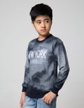 Nevada Kids Sweater Fullprint Clouds New York