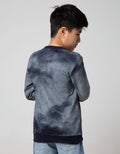 Nevada Kids Sweater Fullprint Clouds New York