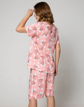 Nevada Sleepwear Pyjama Capri Bunny Sky