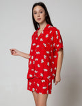 Nevada Sleepwear Ss Pajama Shorts Cute Cow