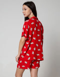 Nevada Sleepwear Ss Pajama Shorts Cute Cow