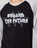 T Zone Long Sleeve Raglan T-Shirt Print Beyond The Future