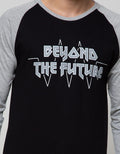 T Zone Long Sleeve Raglan T-Shirt Print Beyond The Future