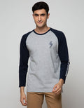 T Zone Long Sleeve Raglan T-Shirt Print Splash