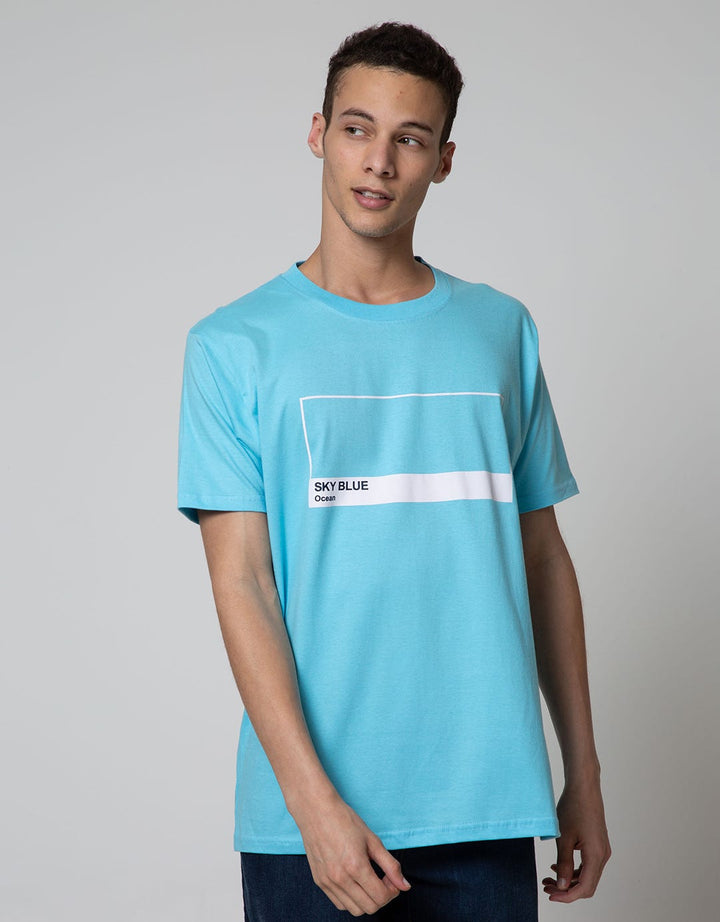 T Zone T-Shirt Big Size Print Pantone