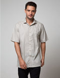 Cole Short Sleeve Shirt Print Regular Spread Collar