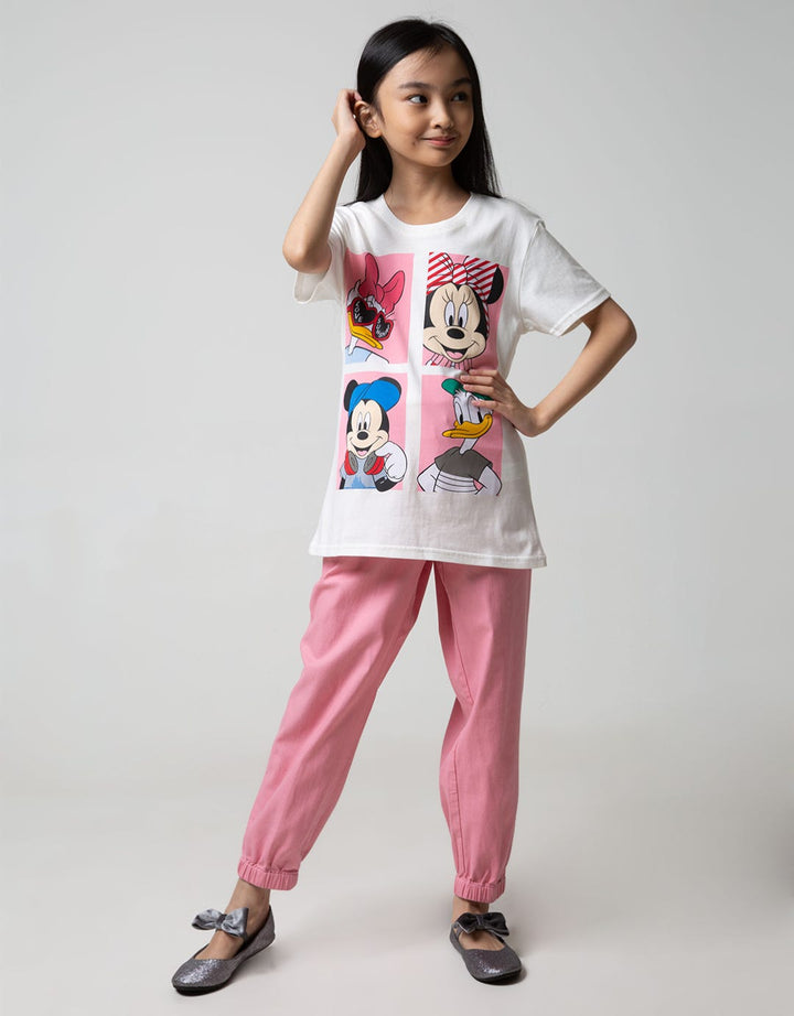 Disney Short Sleeve T-Shirt Basic Minnie And Friends