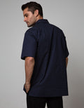 Cole Short Sleeve Shirt Spread Collar