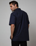 Cole Short Sleeve Shirt Spread Collar