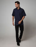 Cole Short Sleeve Shirt Spread Collar