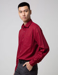Cole Long Sleeve Shirt Solid Kn 1 Regular Point Collar