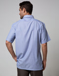 Cole Short Sleeve Shirt 302 Texture Regular Point Colla