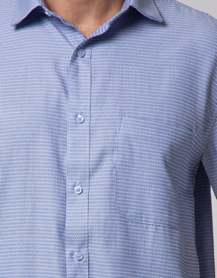 Cole Short Sleeve Shirt 302 Texture Regular Point Colla