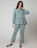 St. Yves Sleepwear Short Sleeve Midi Dress