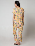 St. Yves Sleepwear Short Sleeve Midi Dress