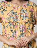 St. Yves Sleepwear Short Sleeve Midi Dress