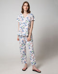 St. Yves Short Sleeve Pyjama Pants Color Butter