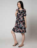 St. Yves Sleepwear Short Sleeve Midi Dress