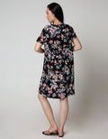 St. Yves Sleepwear Short Sleeve Midi Dress