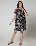 St. Yves Sleepwear Short Sleeve Midi Dress