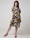 St Yves Sleepwear Short Sleeve Midi Dress