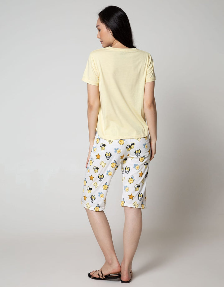 Disney Pajama Capri Mickey Sweet Dream