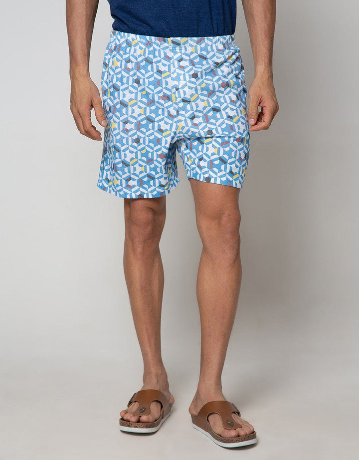 Cole boxer Knit Print Abstrak