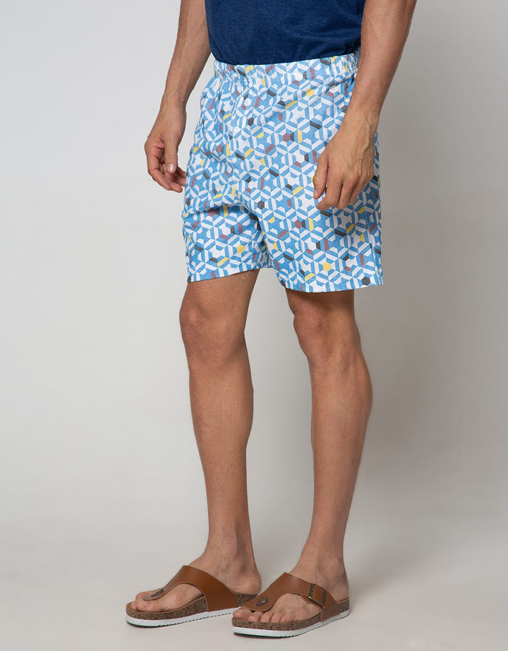 Cole boxer Knit Print Abstrak