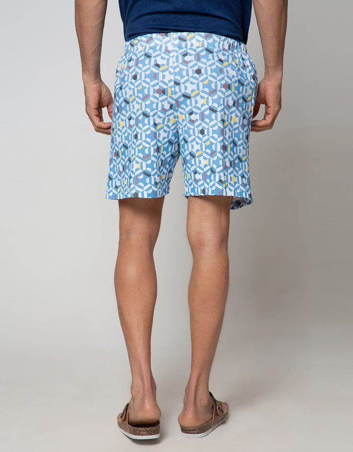Cole boxer Knit Print Abstrak