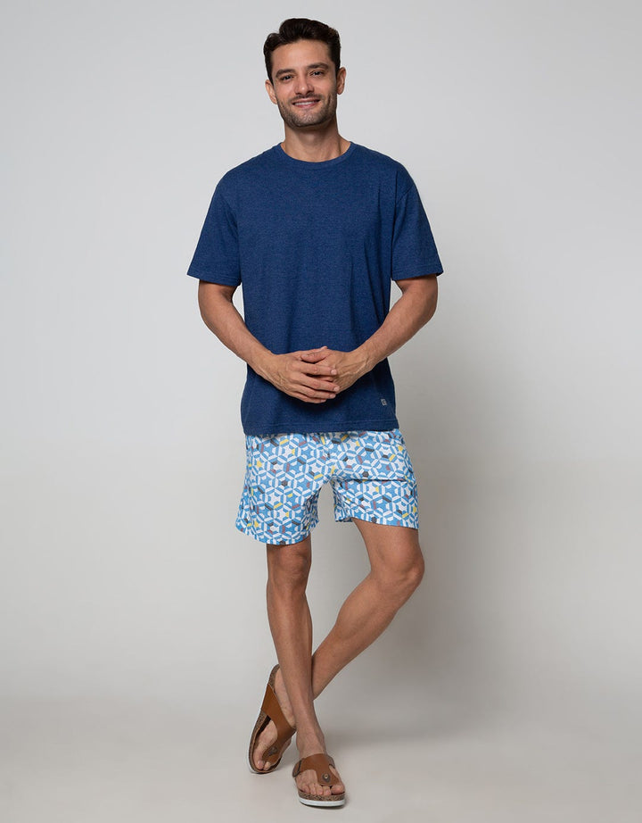 Cole boxer Knit Print Abstrak