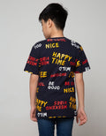 Aero Ss T-Shirt Fullprint Regu Happy Time