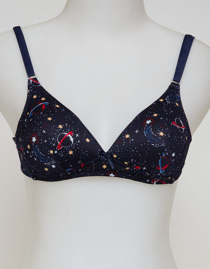 Nevada Underwear Non Push Up Regular Bra Print Star And Planet
