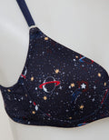 Nevada Underwear Non Push Up Regular Bra Print Star And Planet