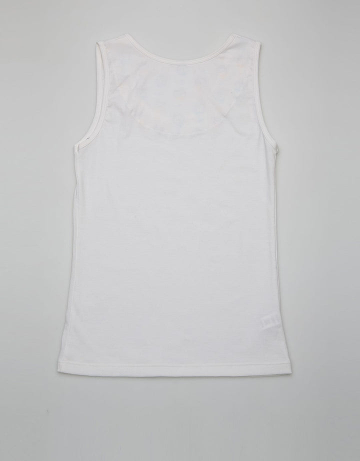 Nevada Underwear Singlet Print Back Yolk Husky
