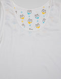 Nevada Underwear Singlet Print Back Yolk Husky