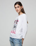 T Zone Long Sleeve T-Shirt Photoprint Cool Girly