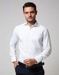 Stanley Adams Long Sleeve Shirt 312 Solid Slim Spread Collar