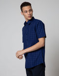 Stanley Adams Slim Fit Shirt Print Checks