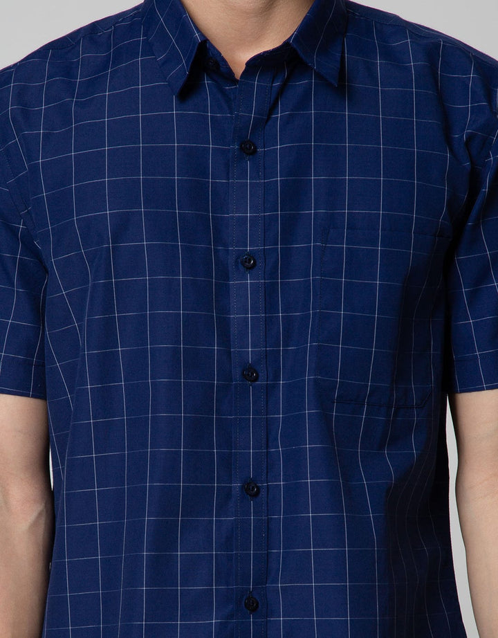 Stanley Adams Slim Fit Shirt Print Checks