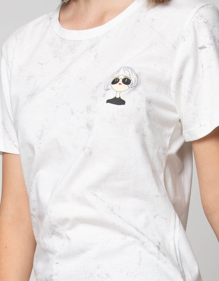 T Zone Short Sleeve T-Shirt Cartoon Regular Girly