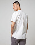 Nevada Short Sleeve Koko Linen Look Shanghai Collar