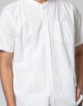 Nevada Short Sleeve Koko Linen Look Shanghai Collar