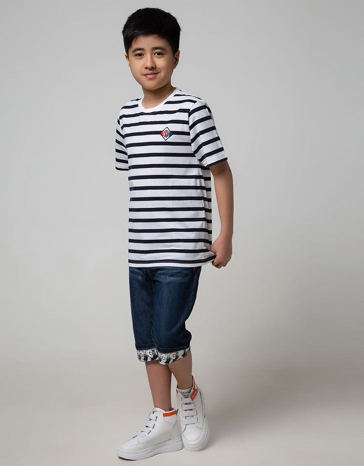 SS T-SHIRT YARNDYE W