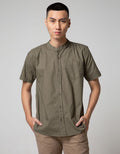 Nevada Short Sleeve Koko Linen Look Shanghai Collar