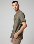 Nevada Short Sleeve Koko Linen Look Shanghai Collar