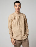 Nevada Long Sleeve Koko Linen Look Shanghai Collar