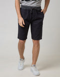 Nevada Short Pants Woven With Rib Manset Waist Print Point