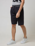 Nevada Short Pants Woven With Rib Manset Waist Print Point