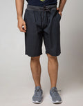 Nevada Short Pants Woven With Ribbon Manset Waist Print